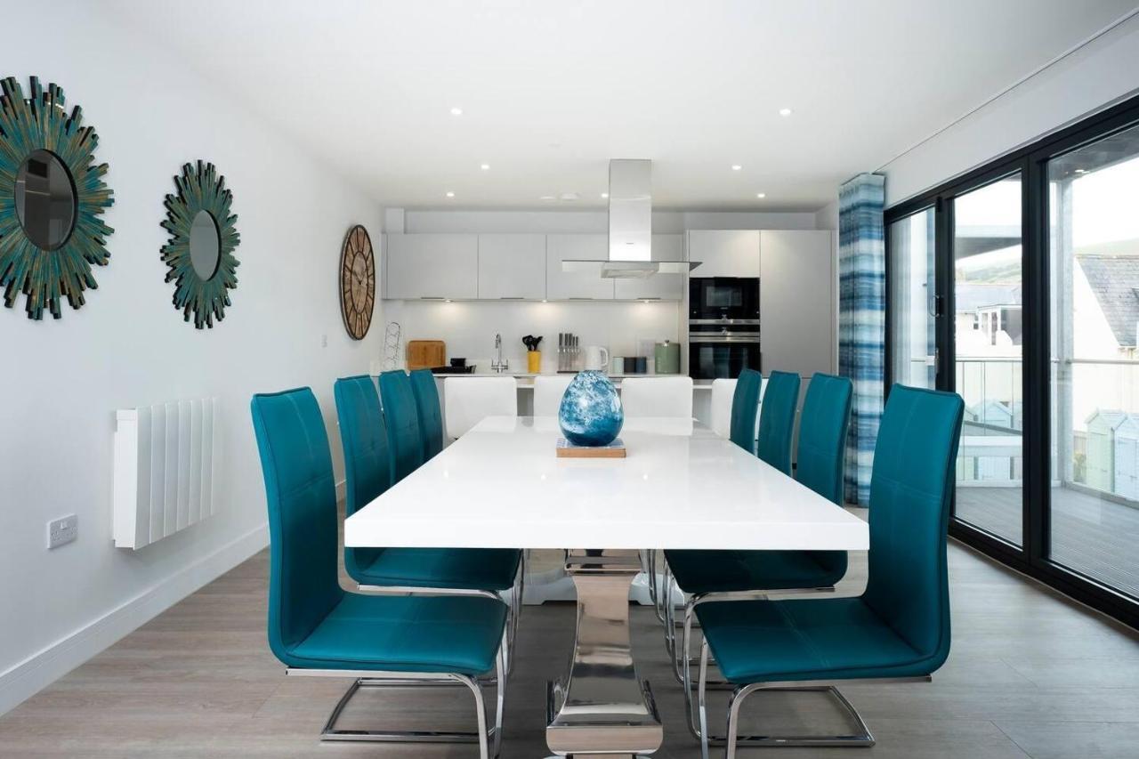 4Br-8Guests-Balcony-Beachview-Pool-Pets Woolacombe Extérieur photo